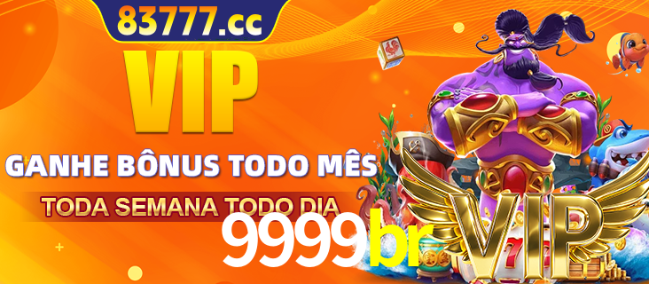 Banner promocional do 9999br oferecendo 100% de recompensas adicionais contínuas para quem fizer o login diário (Daily sign-in), com um mascote de coelho.