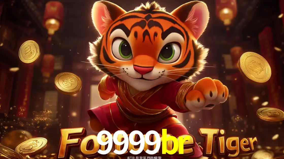O carismático mascote do jogo de slot Fortune Tiger, um tigre fofo em pose de artes marciais, pronto para trazer sorte e multiplicadores de ganhos no cassino online 9999br.